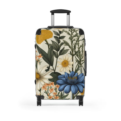 Botanical Illustration Flowers & Plants Design - Suitcase