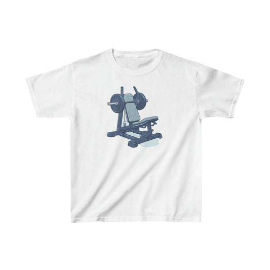 Bench Shirt, Workout Gift Athletic Graphic, Kids Heavy Cotton™ Tee