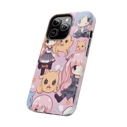 Kawaii Anime Girls: Cute and Adorable Manga Inspired Design - Tough Phone Cases