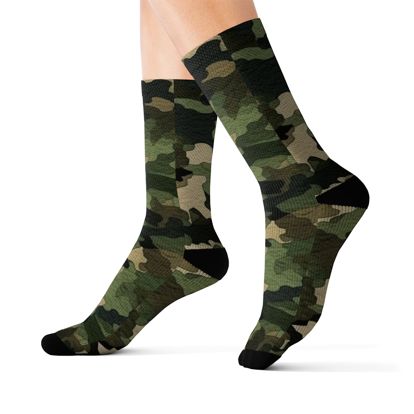 Classic Camo | Camouflage Wrap | Traditional Camo - Sublimation Socks