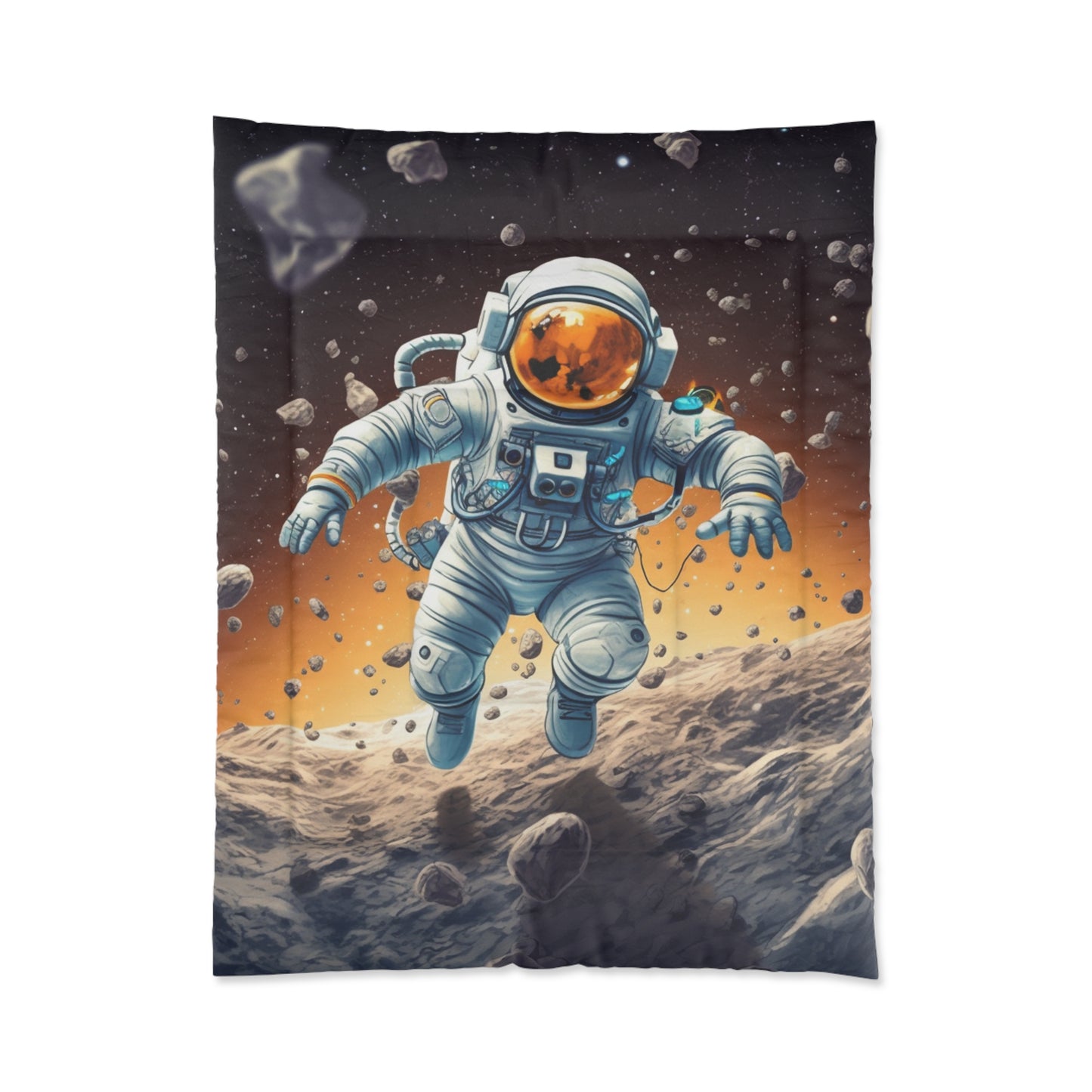 Galactic Adventurer - Celestial Star Art: Deep Space Exploration - Comforter