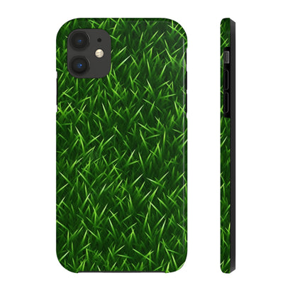 Touch Grass Indoor Style Outdoor Green Artificial Grass Turf - Tough Phone Cases