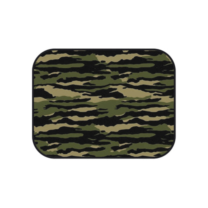 Tiger Stripe Camouflage: Military Style - Car Mats (Set of 4)