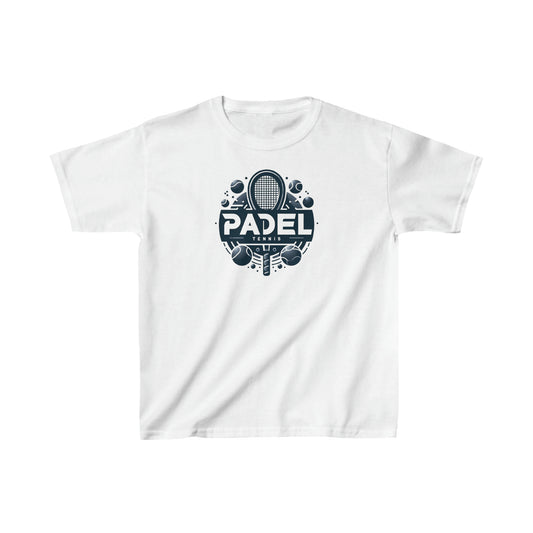 Padel Tennis, Sport, Kids Heavy Cotton™ Tee