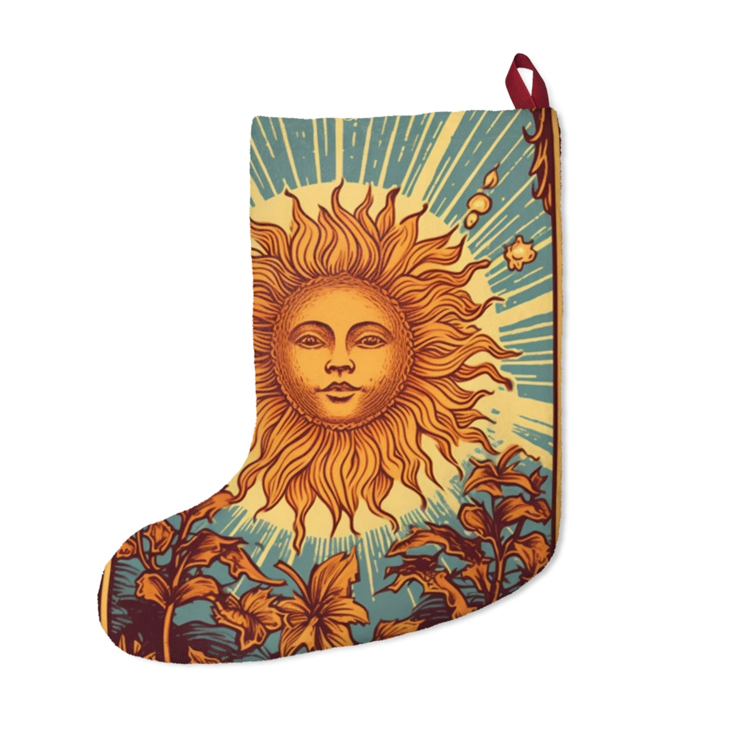 Sun Tarot Card Symbol of Growth, Life, and Radiance - Christmas Stockings