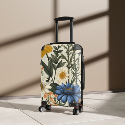 Botanical Illustration Flowers & Plants Design - Suitcase