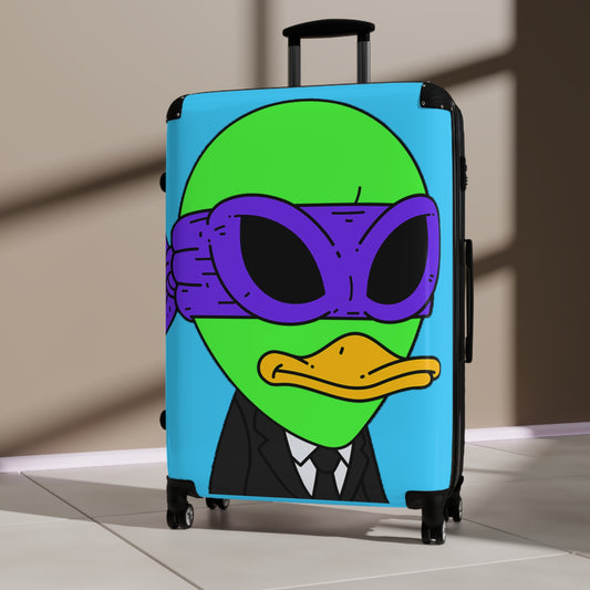 Alien Visitor 751 Galactic Space Character Suitcase