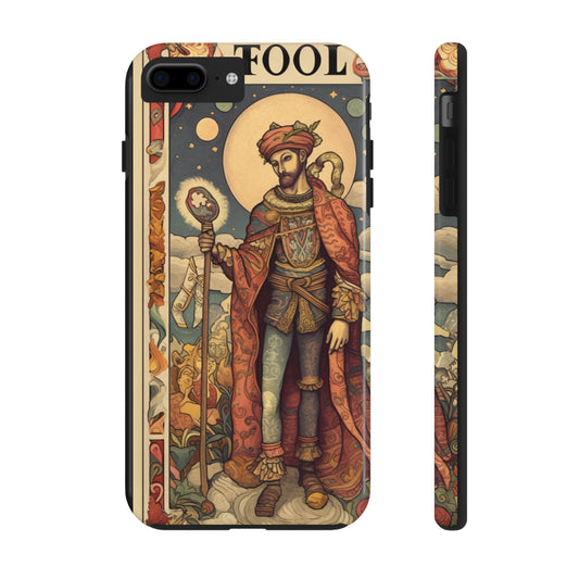 Expressive Tarot - 'The Fool' Card Artistic Reading Symbol - Tough Phone Cases