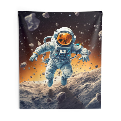 Galactic Adventurer - Celestial Star Art: Deep Space Exploration - Indoor Wall Tapestries