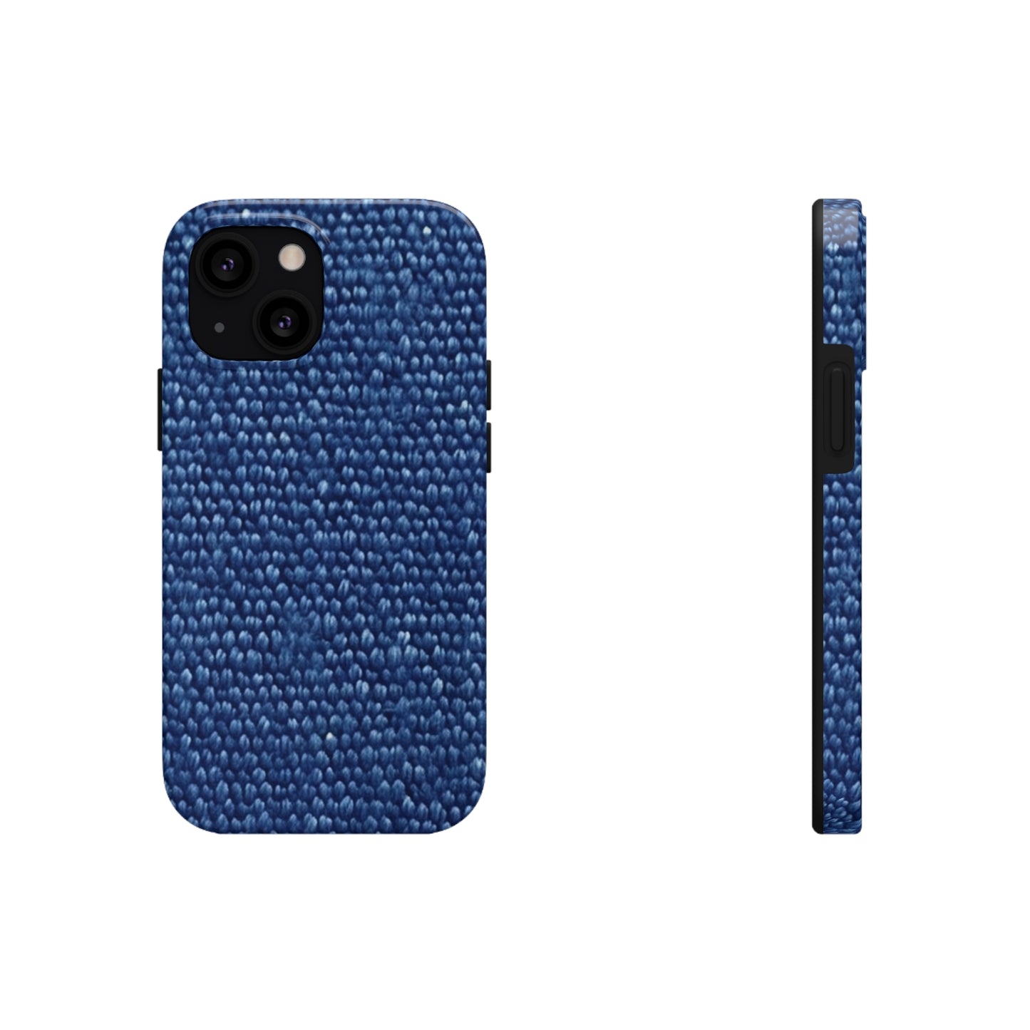 Marine Carpet Outdoor Bass Boat Style Denim Design - Tough Phone Cases