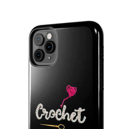 Crochet Love Gift - Heartfelt Fabric Fashion Collector Style - Tough Phone Cases