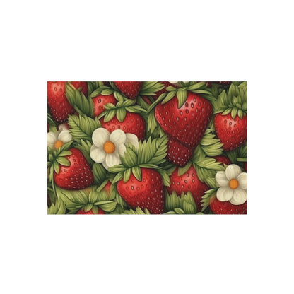 Strawberry Euphoria: The Ultimate Guide to Celebrating Life's Sweetest BerryOutdoor Rug