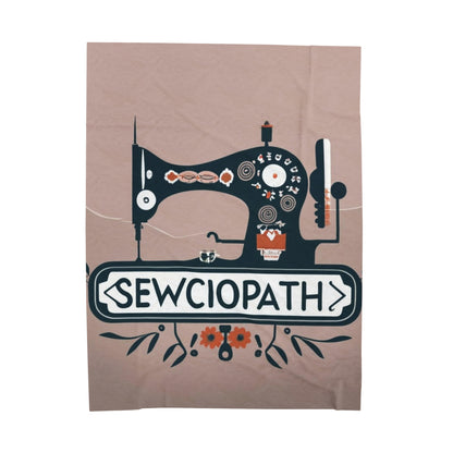 Sewciopath Sewing - Velveteen Plush Blanket