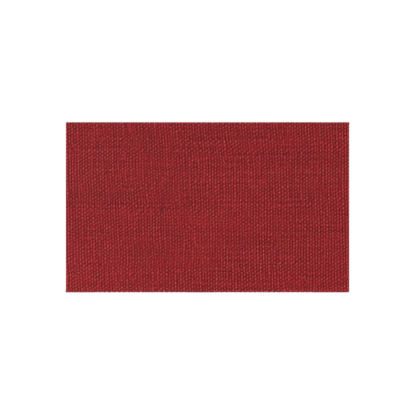 Bold Ruby Red: Denim-Inspired, Passionate Fabric Style - Outdoor Rug