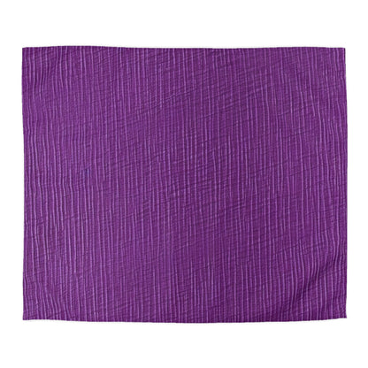 Violet/Plum/Purple: Denim-Inspired Luxurious Fabric - Microfiber Duvet Cover