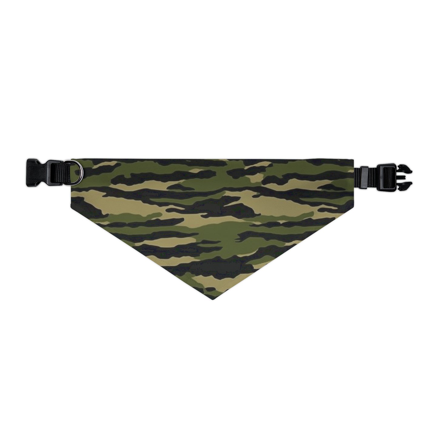 Tiger Stripe Camouflage: Military Style - Dog & Pet Bandana Collar