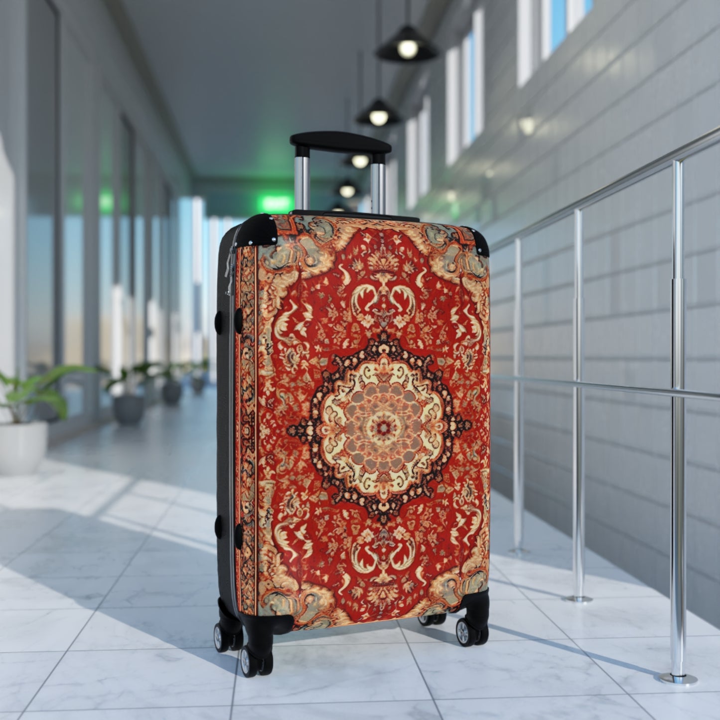 Oriental Red - Inspired Design - Suitcase