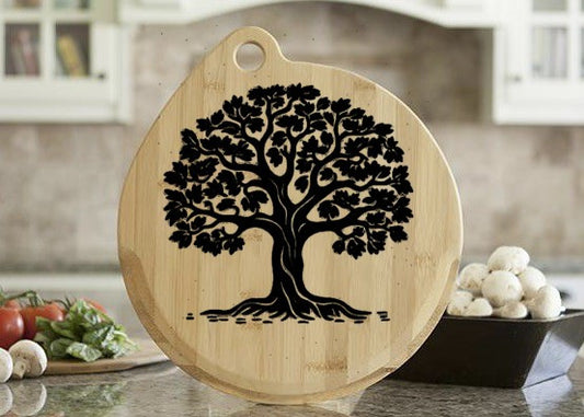 Tree Of Life, Bamboo Pizza Board