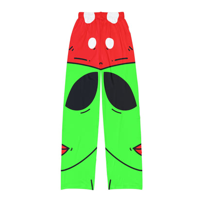 Pantalones de pijama para niños Mushroom Galaxy Alien Star 