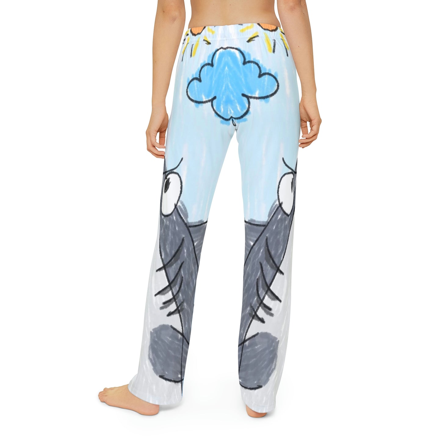 Shark Jaw Teeth Attack Ocean Sea Creature Kids Pajama Pants