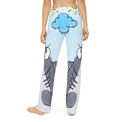 Shark Jaw Teeth Attack Ocean Sea Creature Kids Pajama Pants