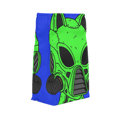 Armored Green Future Alien Cyborg Machine Visitor Polyester Lunch Bag