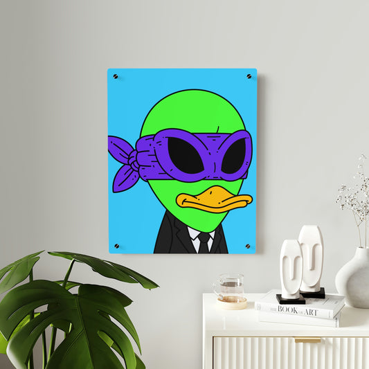 Visitor 751 Alien Acrylic Wall Art Panels