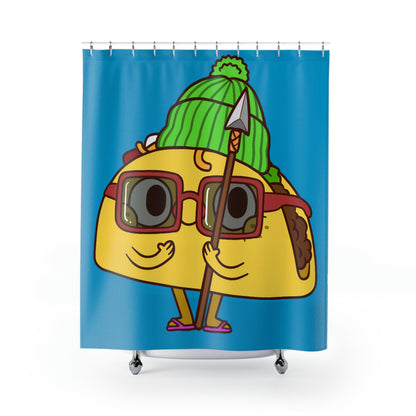 Tribal Taco Shower Curtains