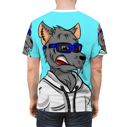 Wolve Fit Furry Animal Werewolf Unisex AOP Cut & Sew Tee