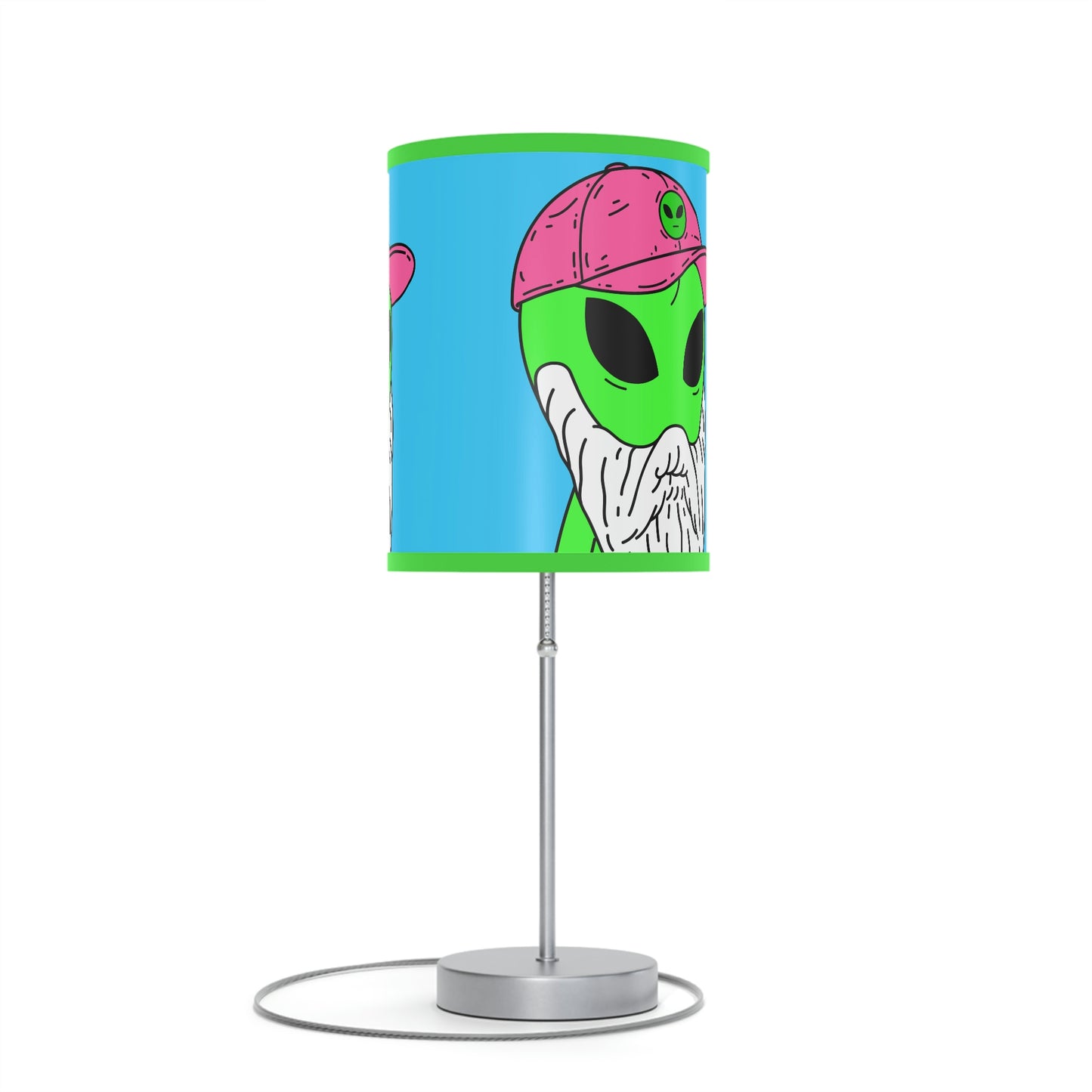 Alien Old Man Wizard Beard Visitor Cartoon Lamp on a Stand, US|CA plug