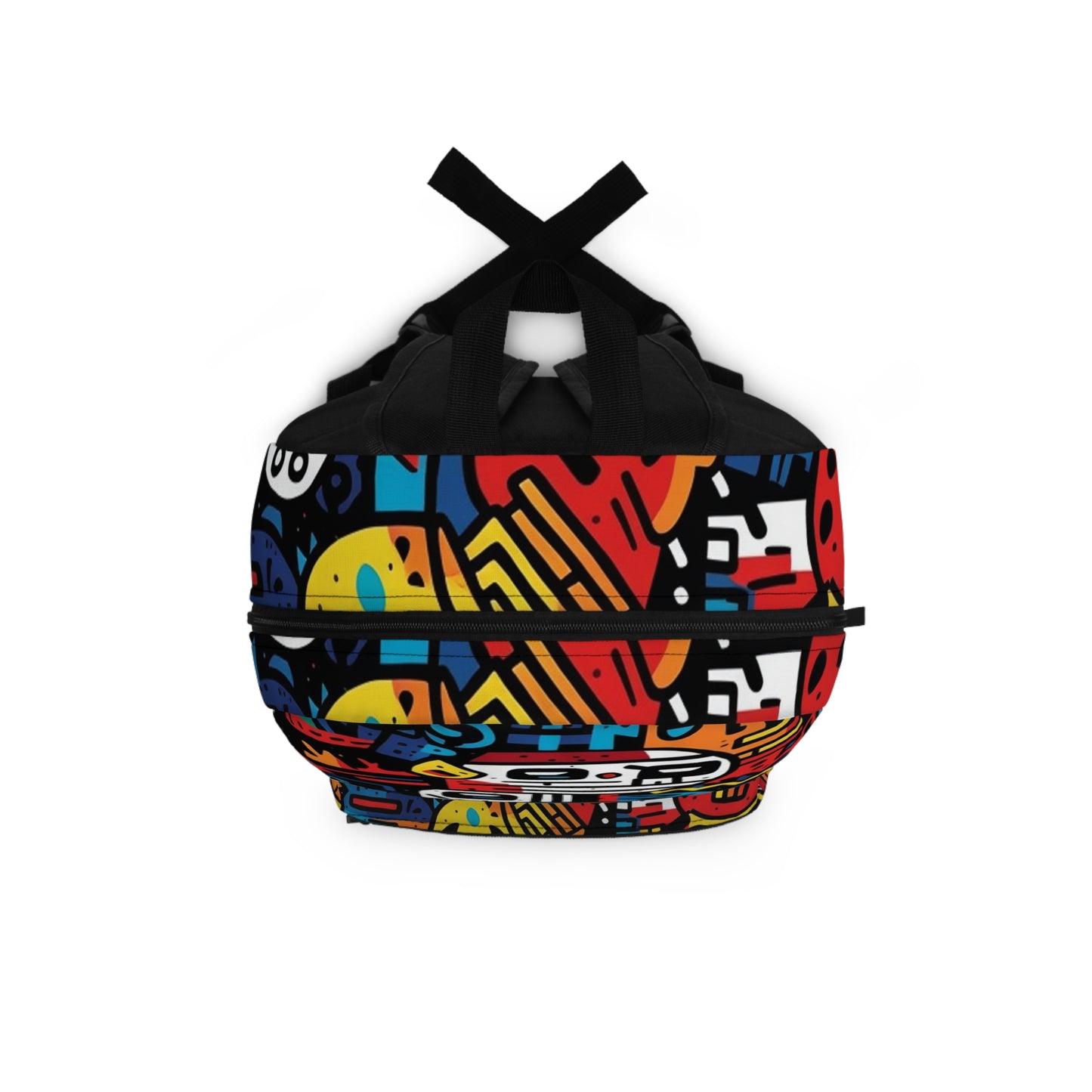 Street Art Inspired Bold Graffiti & Urban Motifs Design Backpack