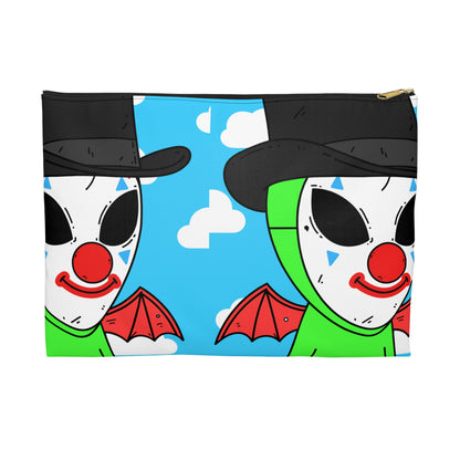 Clown Visitor Green Alien w/ Devil Wings Accessory Pouch