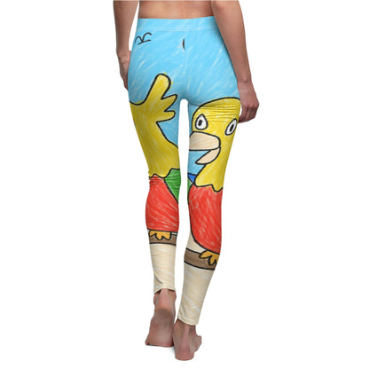 Animal Lover Parrot Perfect Gift for Parrot Owners Women's Cut & Sew Casual Leggings