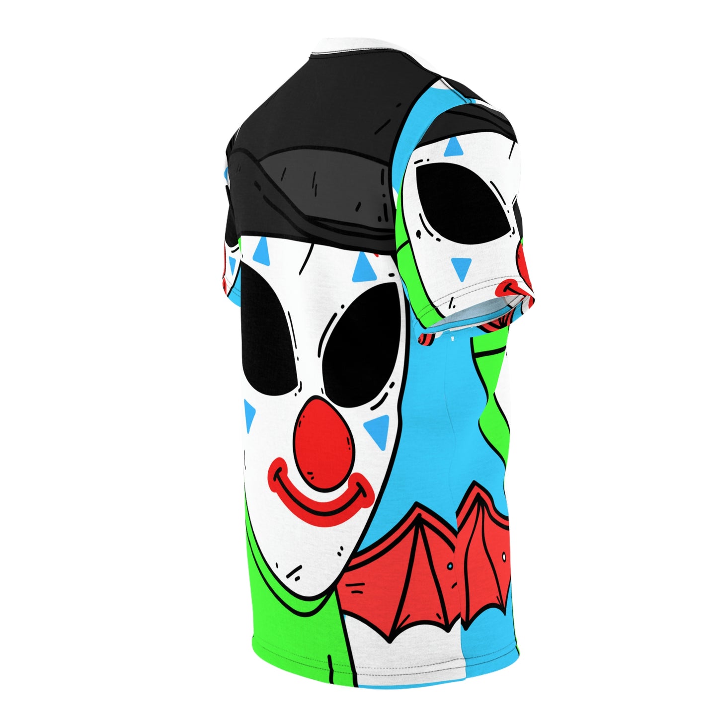 Alien Posse Clown Cartoon Visitor Unisex AOP Cut & Sew Tee