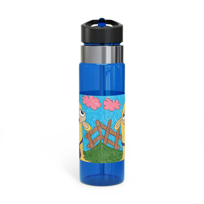 Llama Lovers: Heart and Animal Design Graphic Kensington Tritan™ Sport Bottle, 20oz