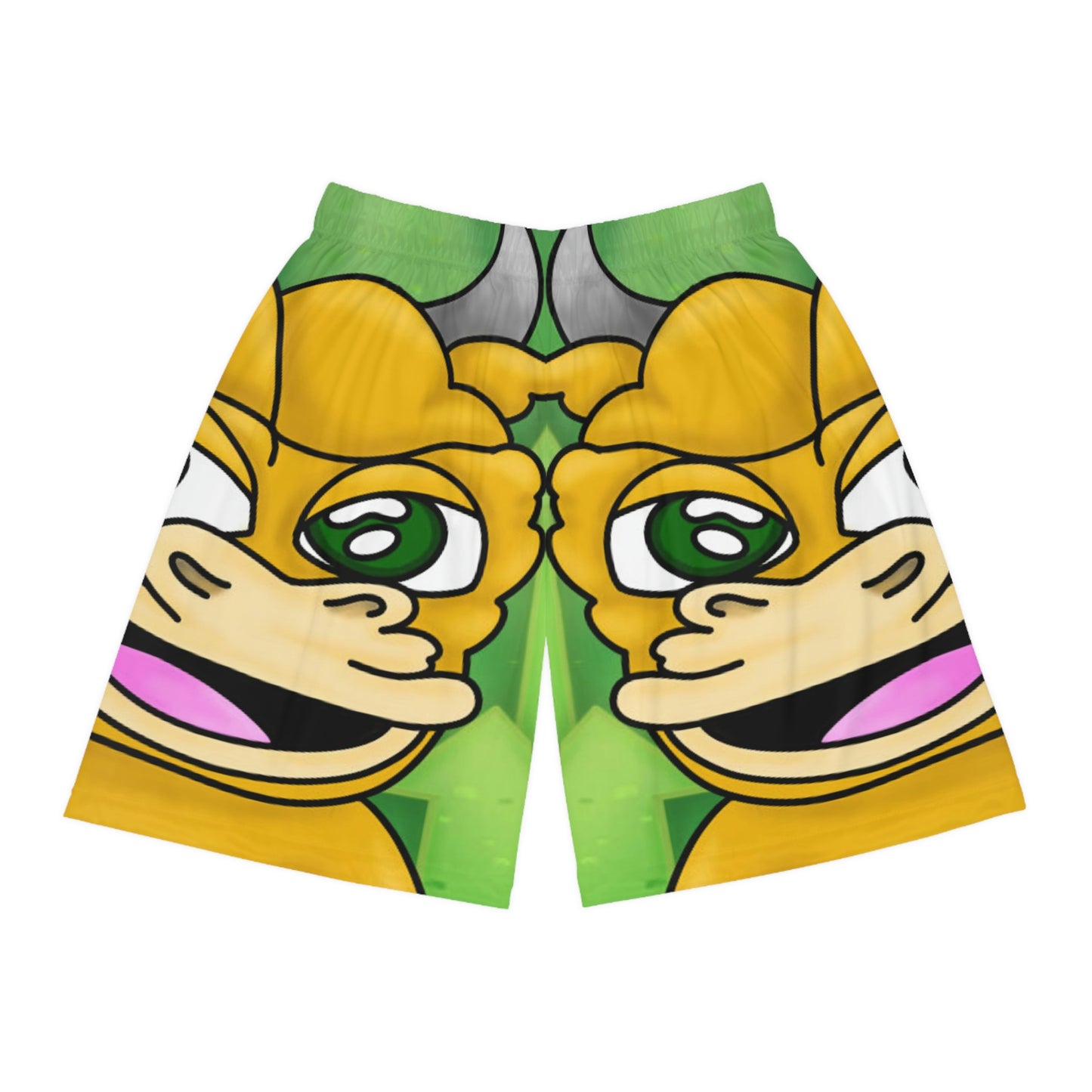 Bull Run Money Bear Market Graphic Basketball Shorts