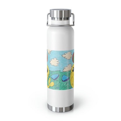 Seal Trick Marine Ocean Animal Sea Creature Copper Vacuum Insulated Bottle, 22oz