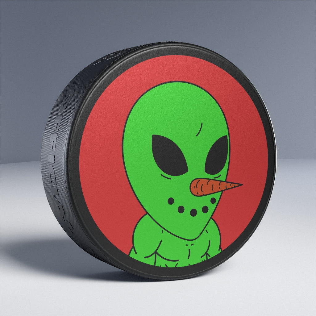 Veggie Visi The Vegetable Visitor Alien Hockey Puck