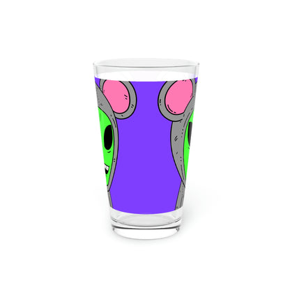 Vaso de pinta con personaje alienígena de Visitor Mouse, 16 oz