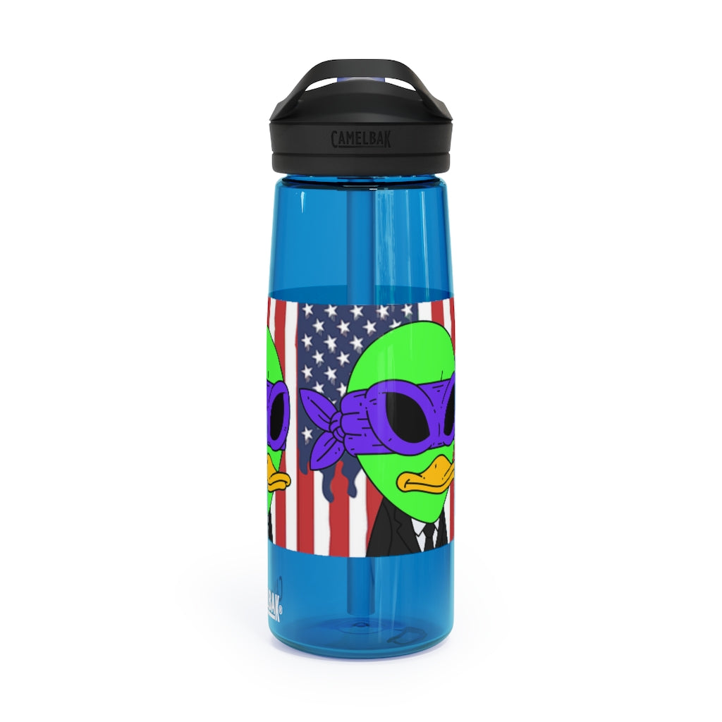 The Visitor 751 Green Alien Cartoon Anime Character Comic CamelBak Eddy®  Water Bottle, 20oz25oz