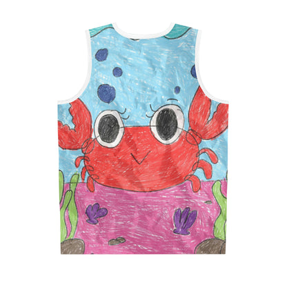 Lobster Crab Graphic Sea Lovers Basketball Jersey (AOP)