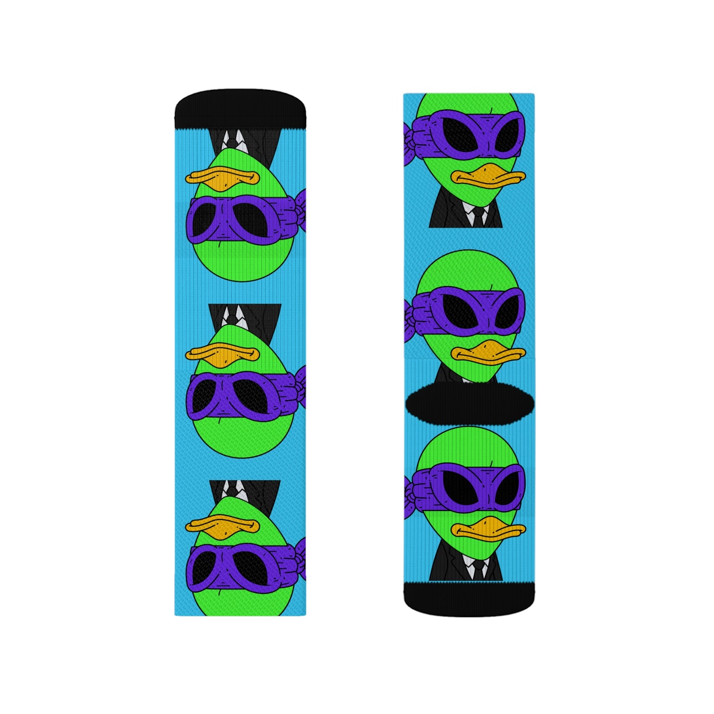 Alien Visitor 751 Sublimation Socks