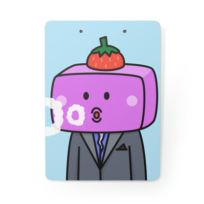 Strawberry Fruit Head Block Clipboard