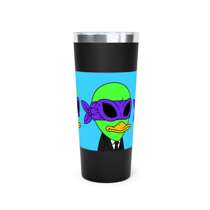 Alien Visitor 751 Copper Vacuum Insulated Tumbler, 22oz