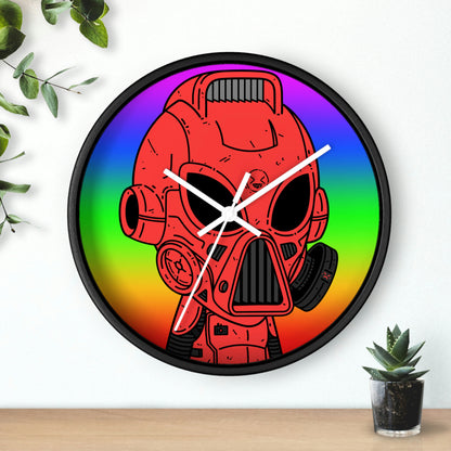 Pride Rainbow Robot Cyborg Alien Wall clock