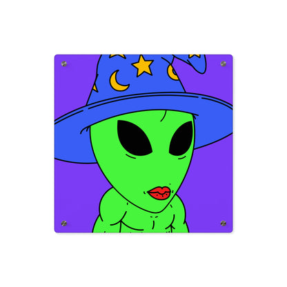 Witch Wizard Magic Alien Acrylic Wall Art Panels