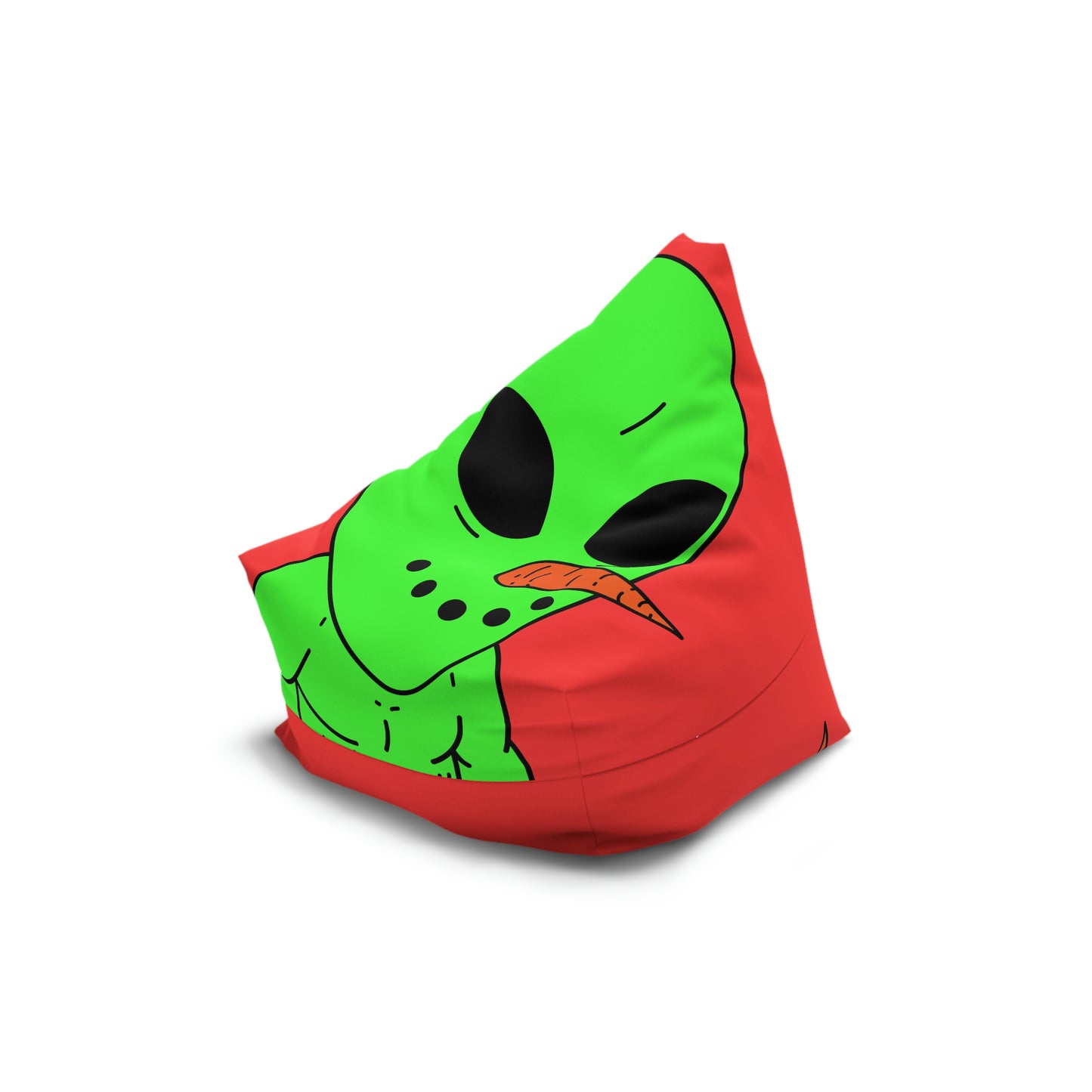 Veggie Visi Alien Vegetable Visitor Bean Bag Chair Cover