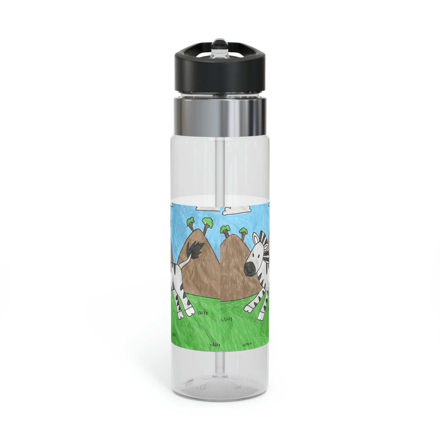 Zebra Graphic Hipster Zebra Animal Kensington Tritan™ Sport Bottle, 20oz