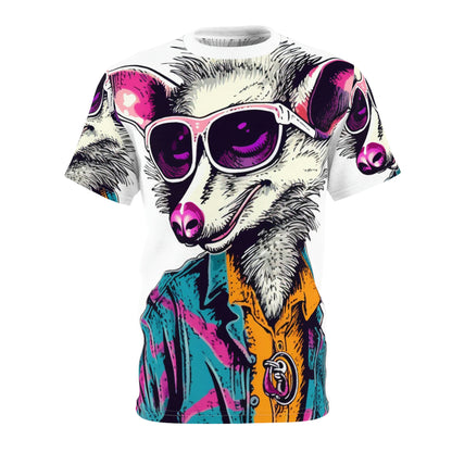 Opossum Artist Fashion Style Unisex Cut & Sew Tee (AOP)