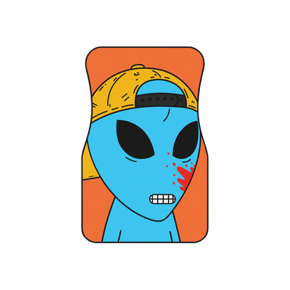 Alien Blue Blood Visitor Car Mats (2x Front)